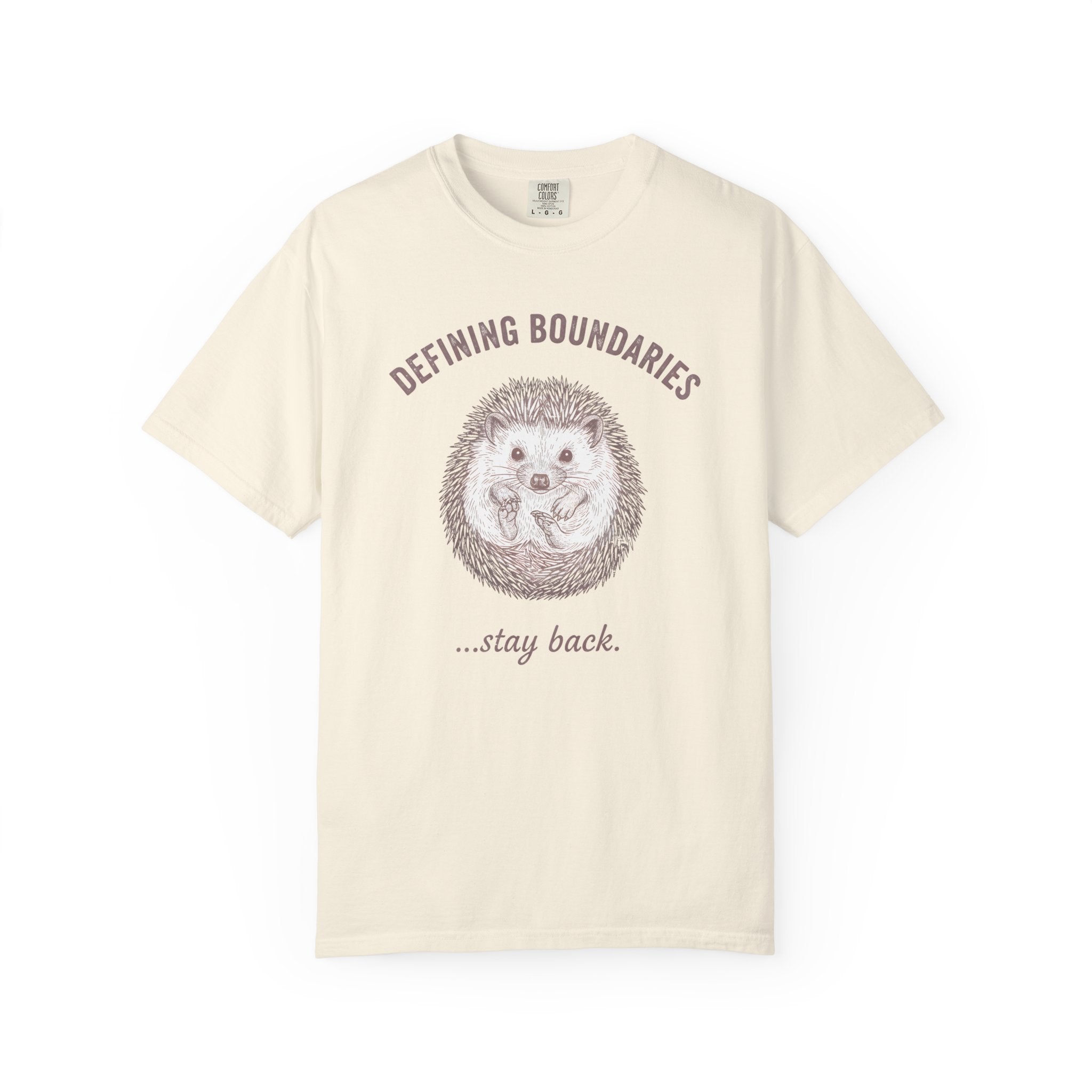 Defining Boundaries Hedgehog T-Shirt