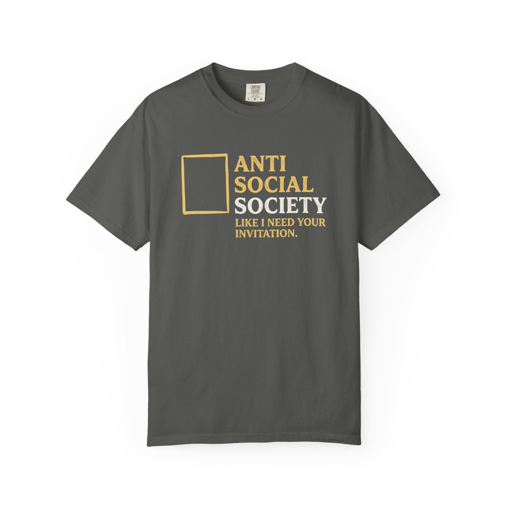 Anti-Social Society T-Shirt