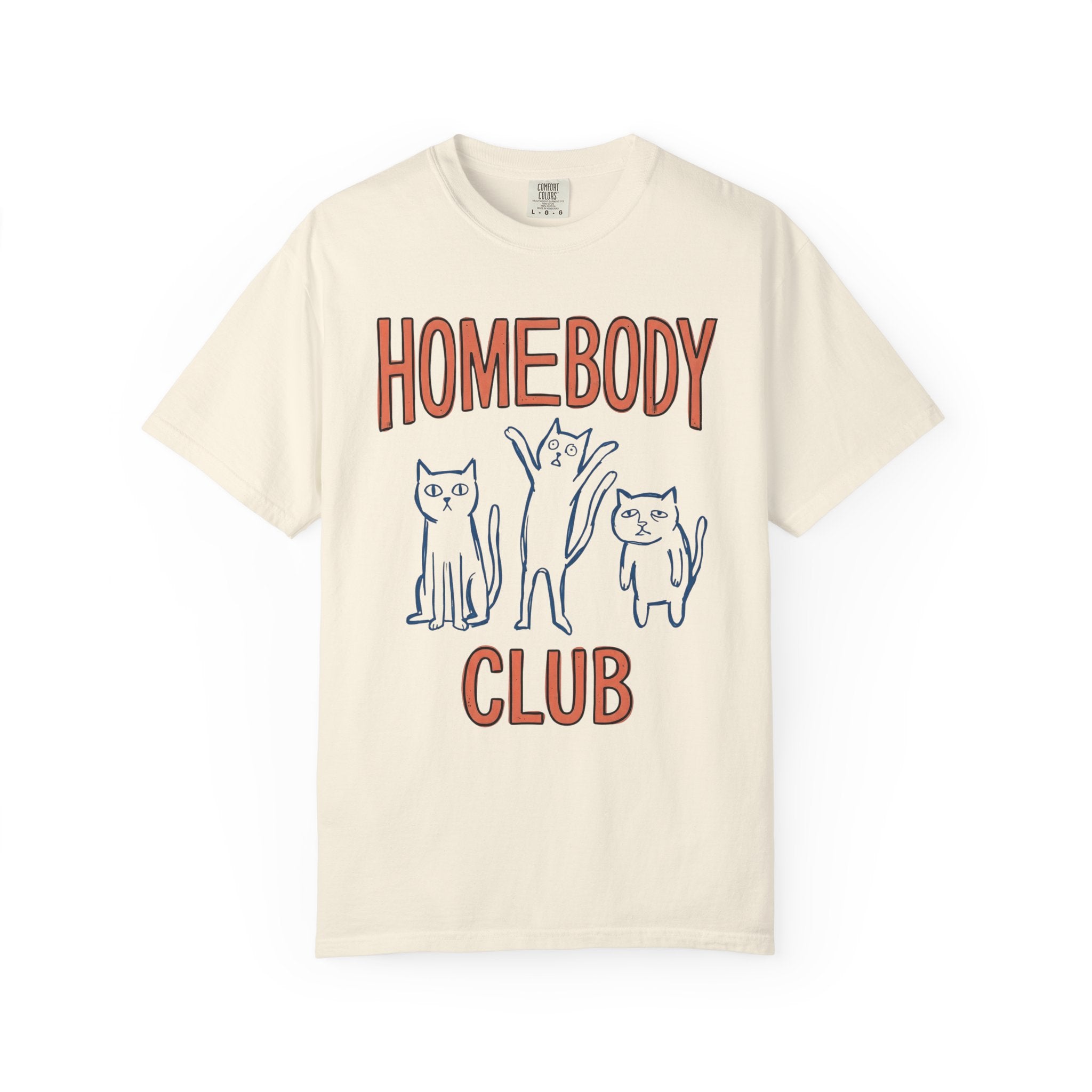 Homebody Club Cat T-Shirt