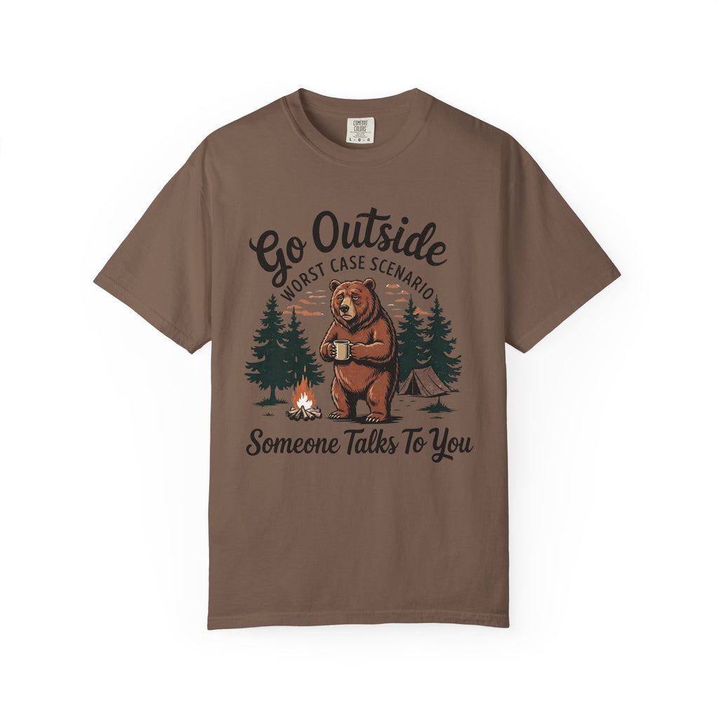 Go Outside Bear T-Shirt