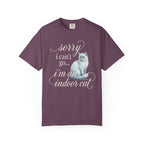 Sorry I Can't Go Cat T-Shirt
