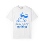 Busy Doing Nothing Cat T-Shirt