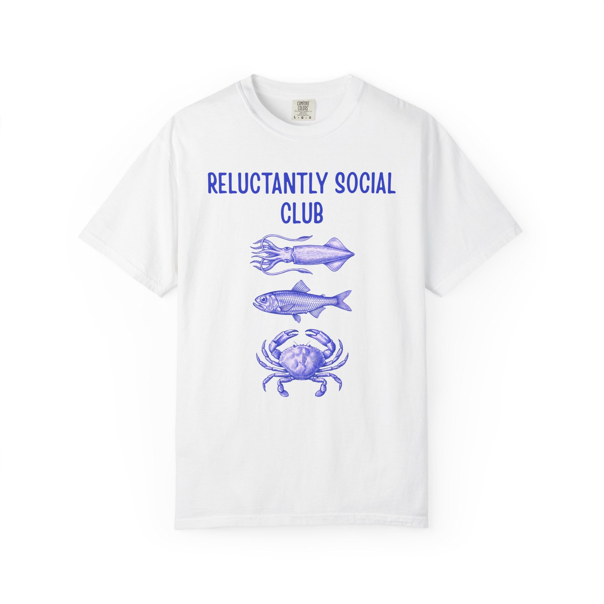 Reluctantly Social Club Fish T-Shirt