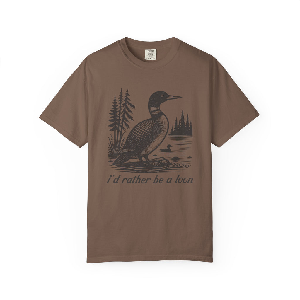 I'd Rather Be A Loon Duck T-Shirt