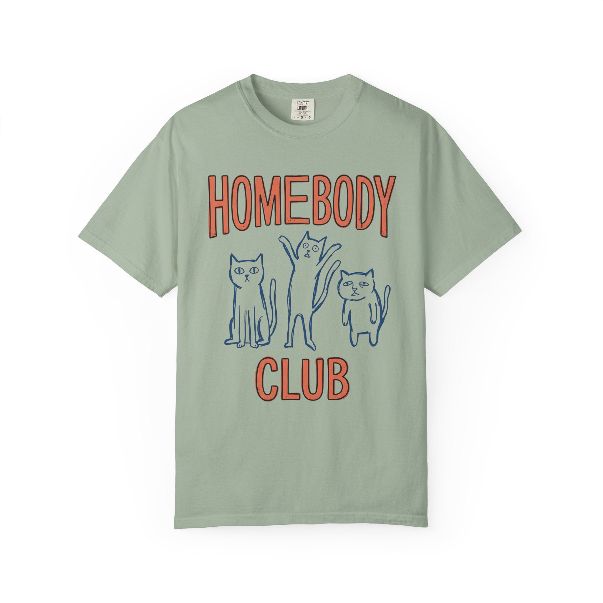 Homebody Club Cat T-Shirt