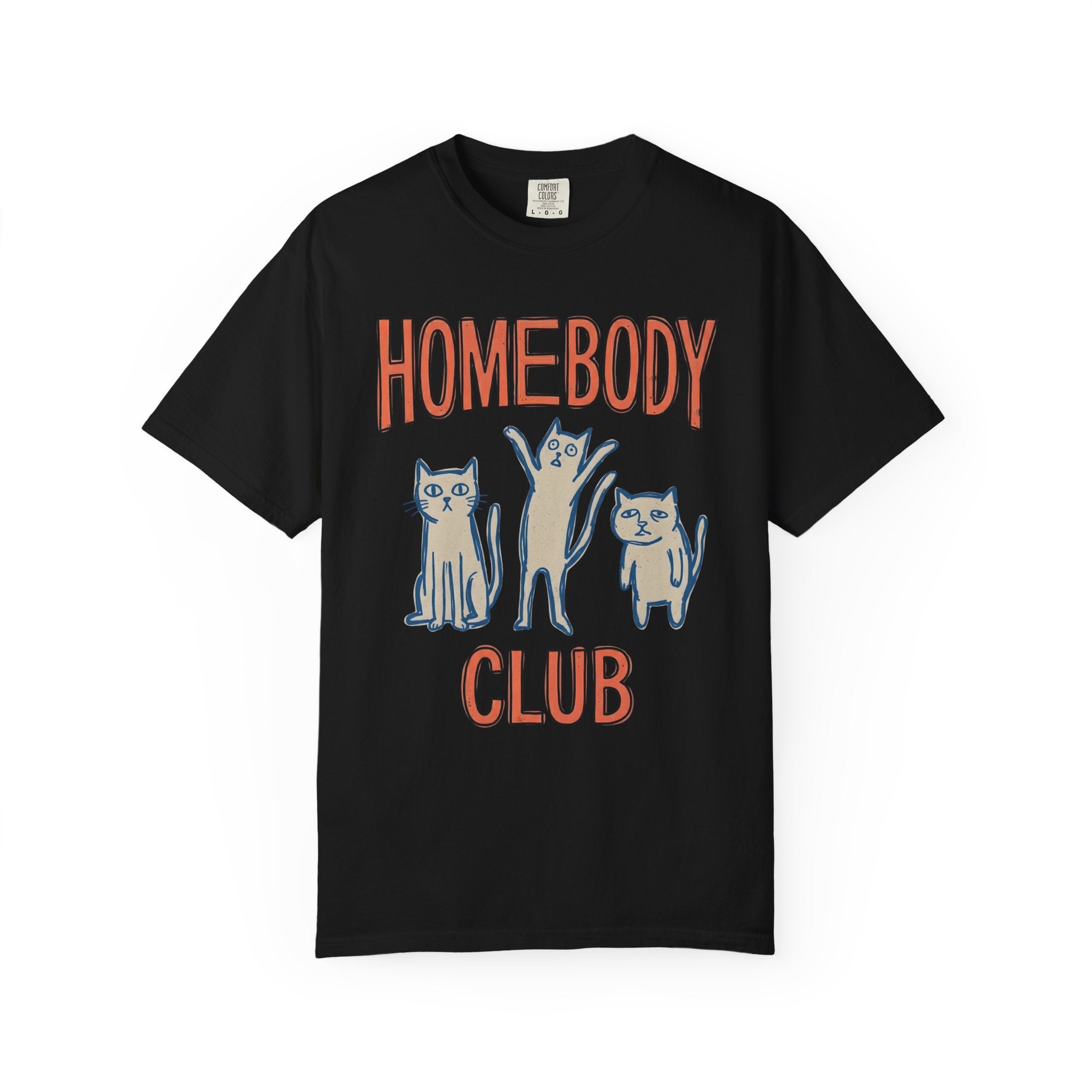 Homebody Club Cat T-Shirt