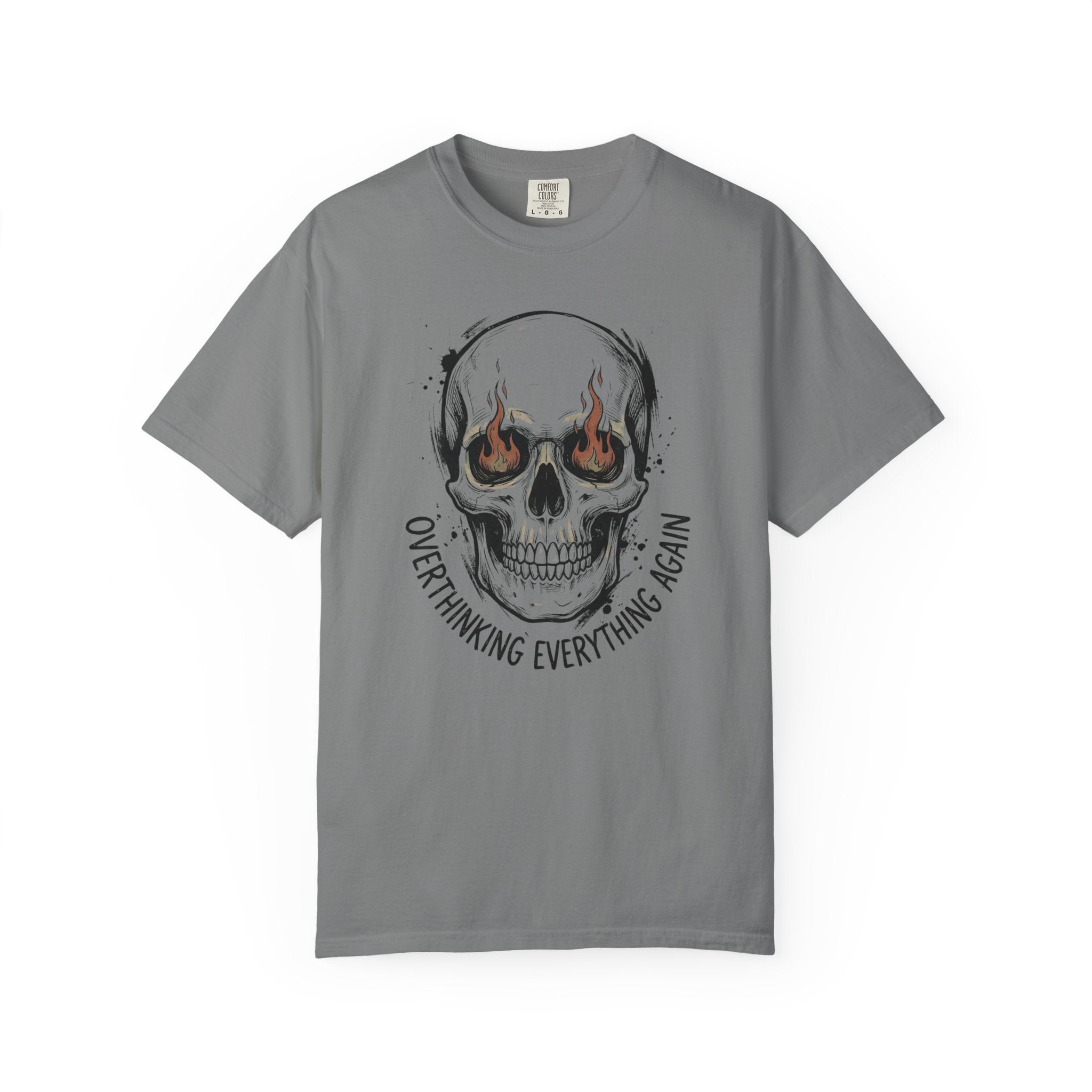 Overthinking Everything Skull T-Shirt