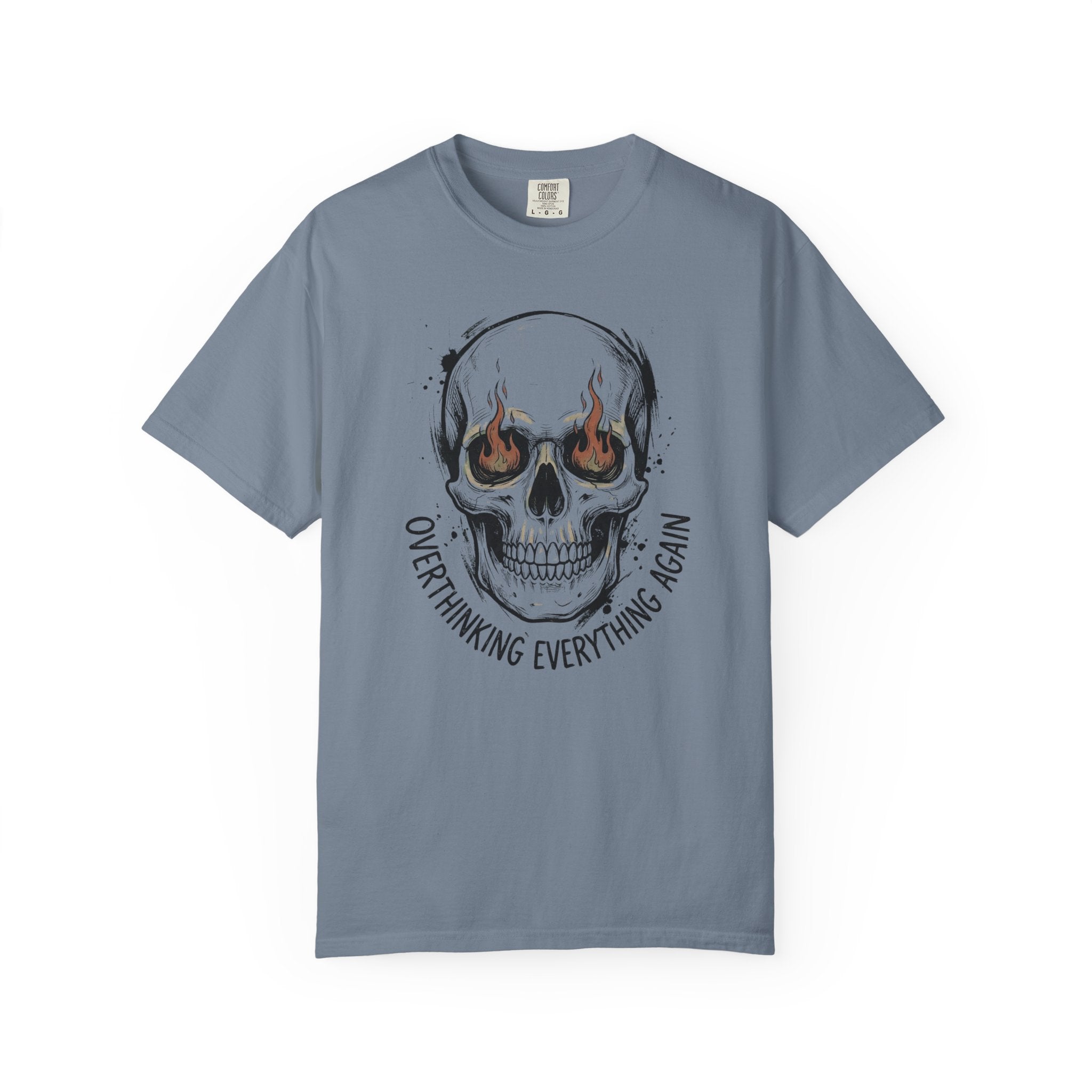 Overthinking Everything Skull T-Shirt