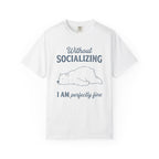 Without Socializing Polar Bear T-Shirt