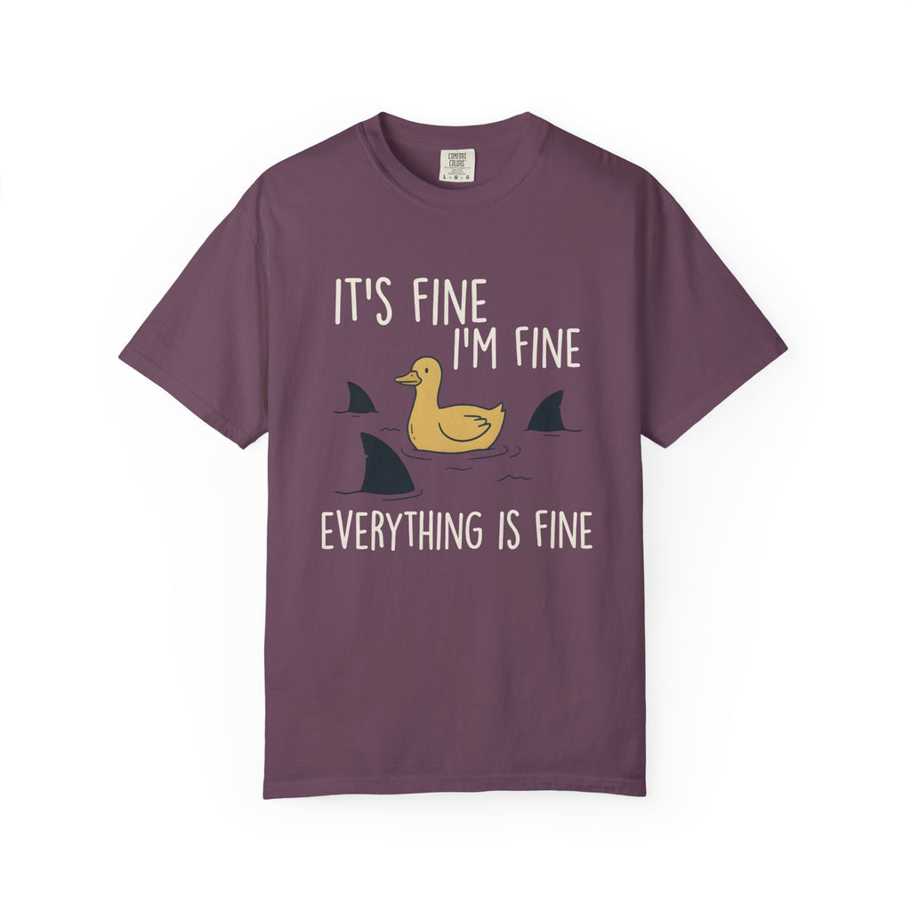 It's Fine, I'm Fine, Everything is Fine Duck T-Shirt