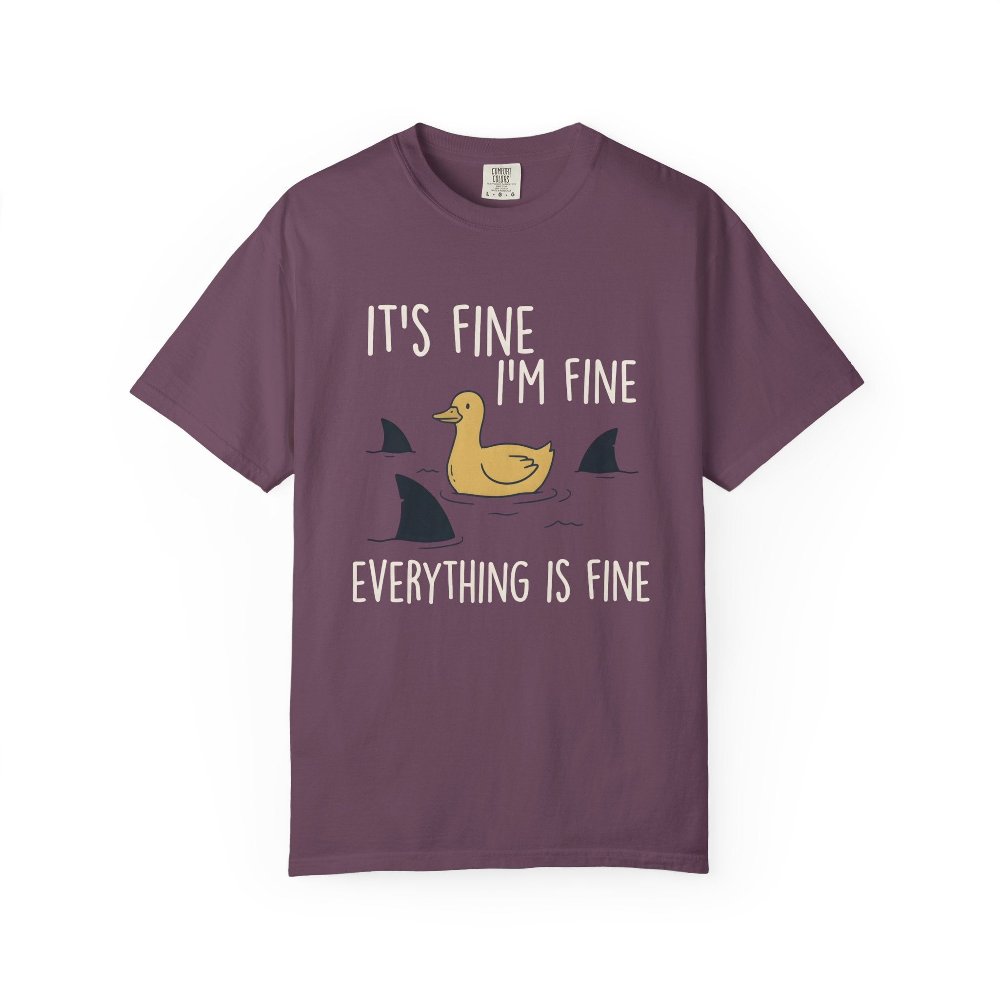 It's Fine, I'm Fine, Everything is Fine Duck T-Shirt