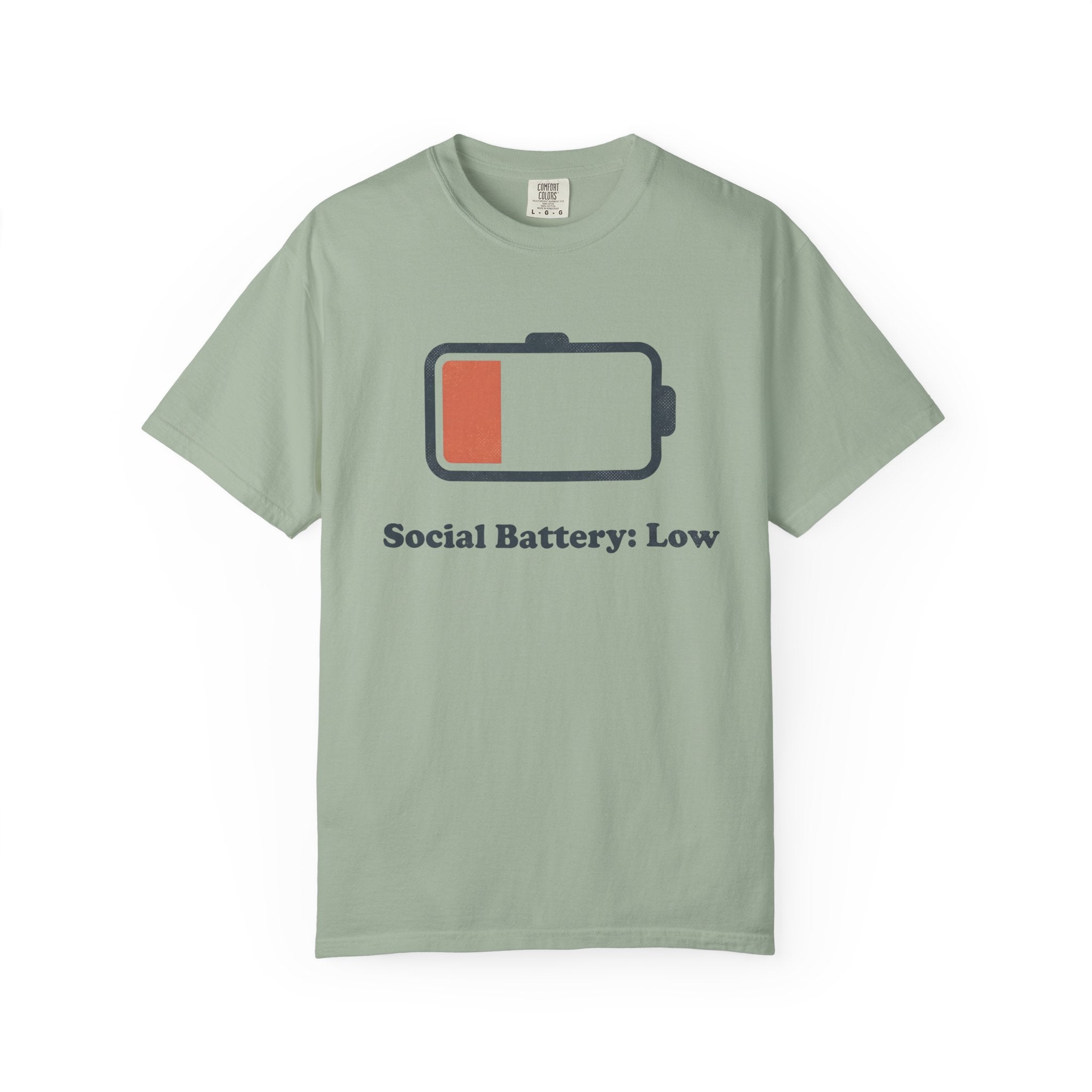 Social Battery Low T-Shirt