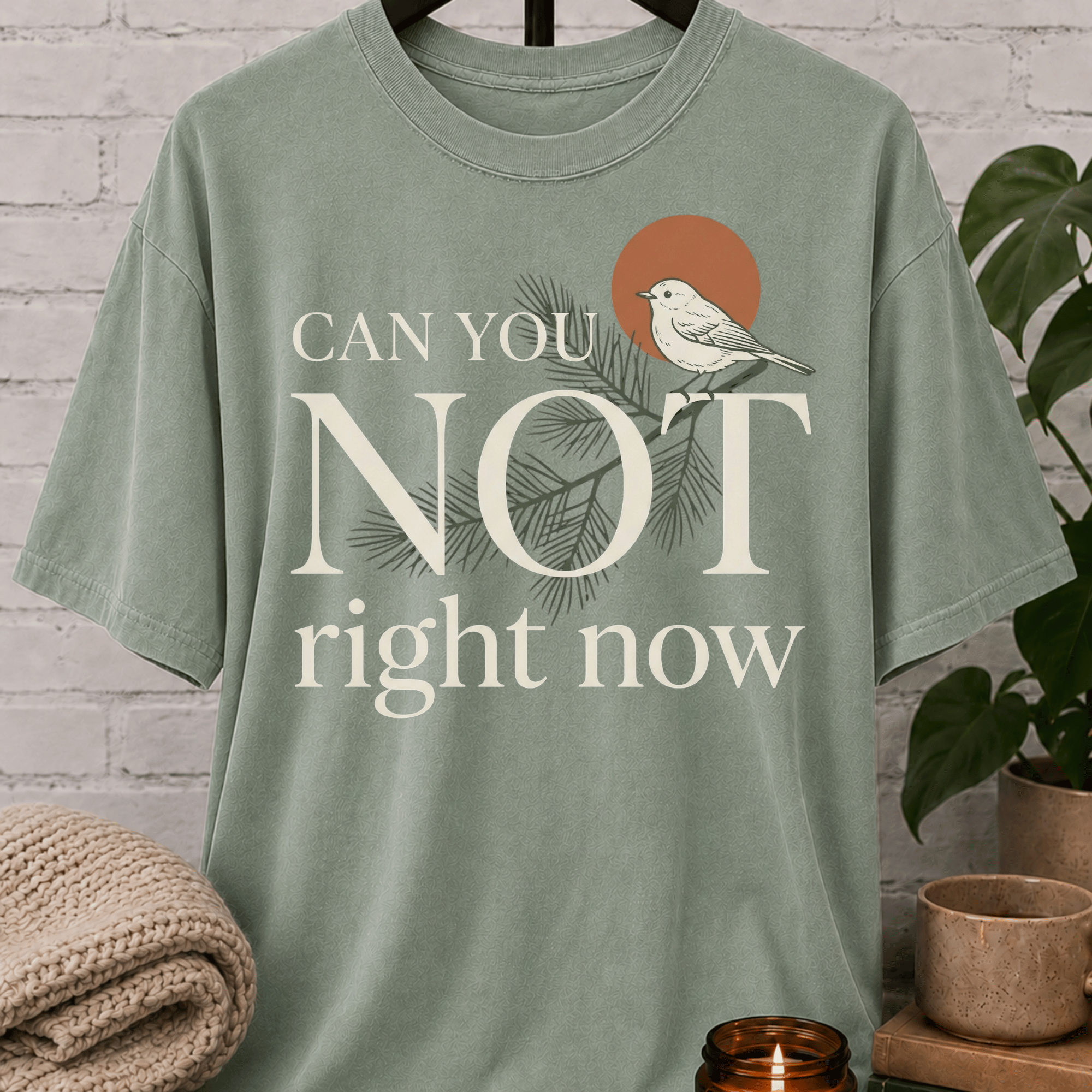 Can You Not Right Now Bird T-Shirt
