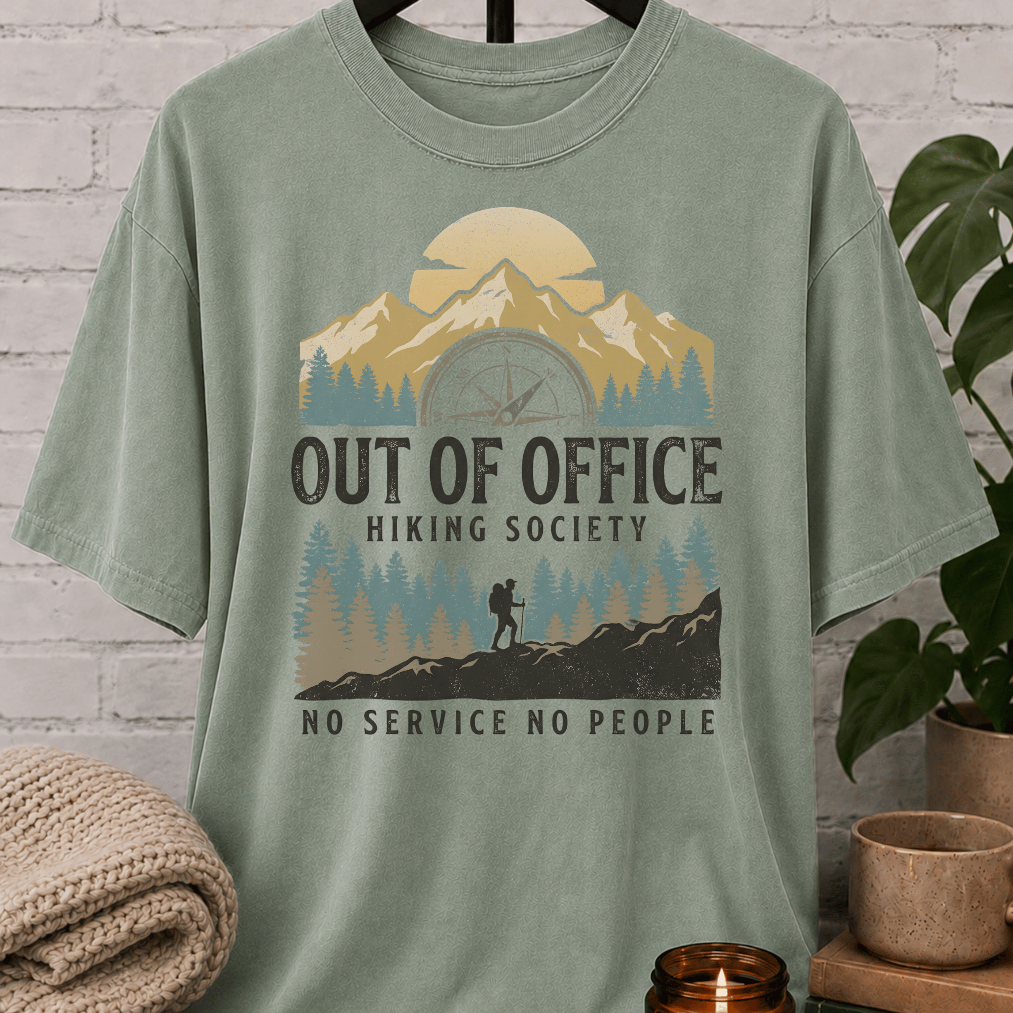 Out Of Office Hiking T-Shirt