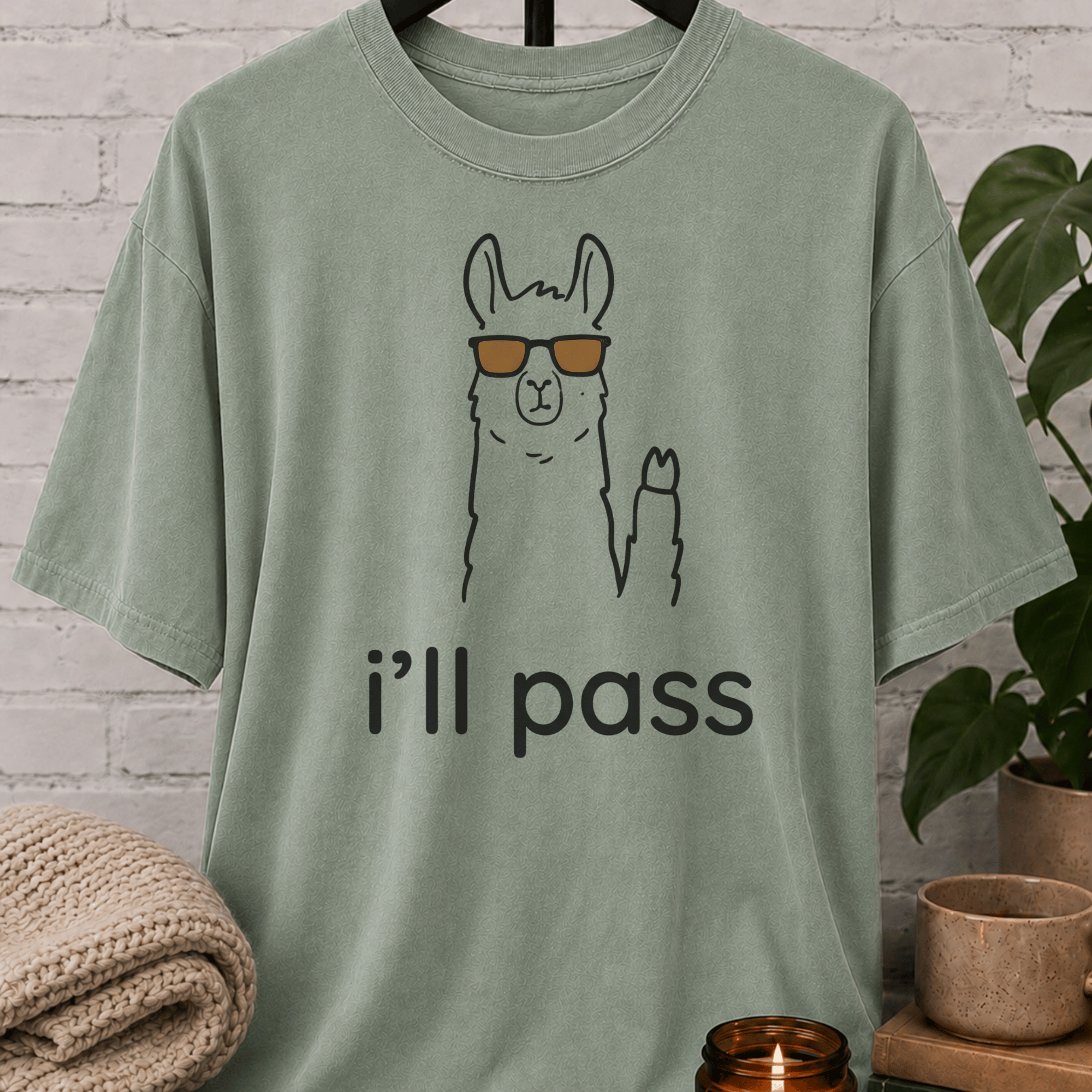 I'll Pass Llama T-Shirt