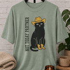 Not Today Partner Western Cat T-Shirt