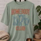 Homebody Club Cat T-Shirt