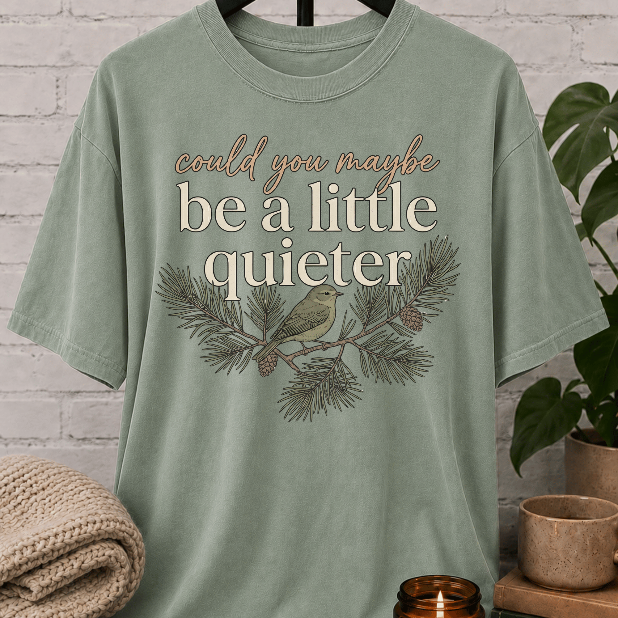Be A Little Quieter Bird T-Shirt