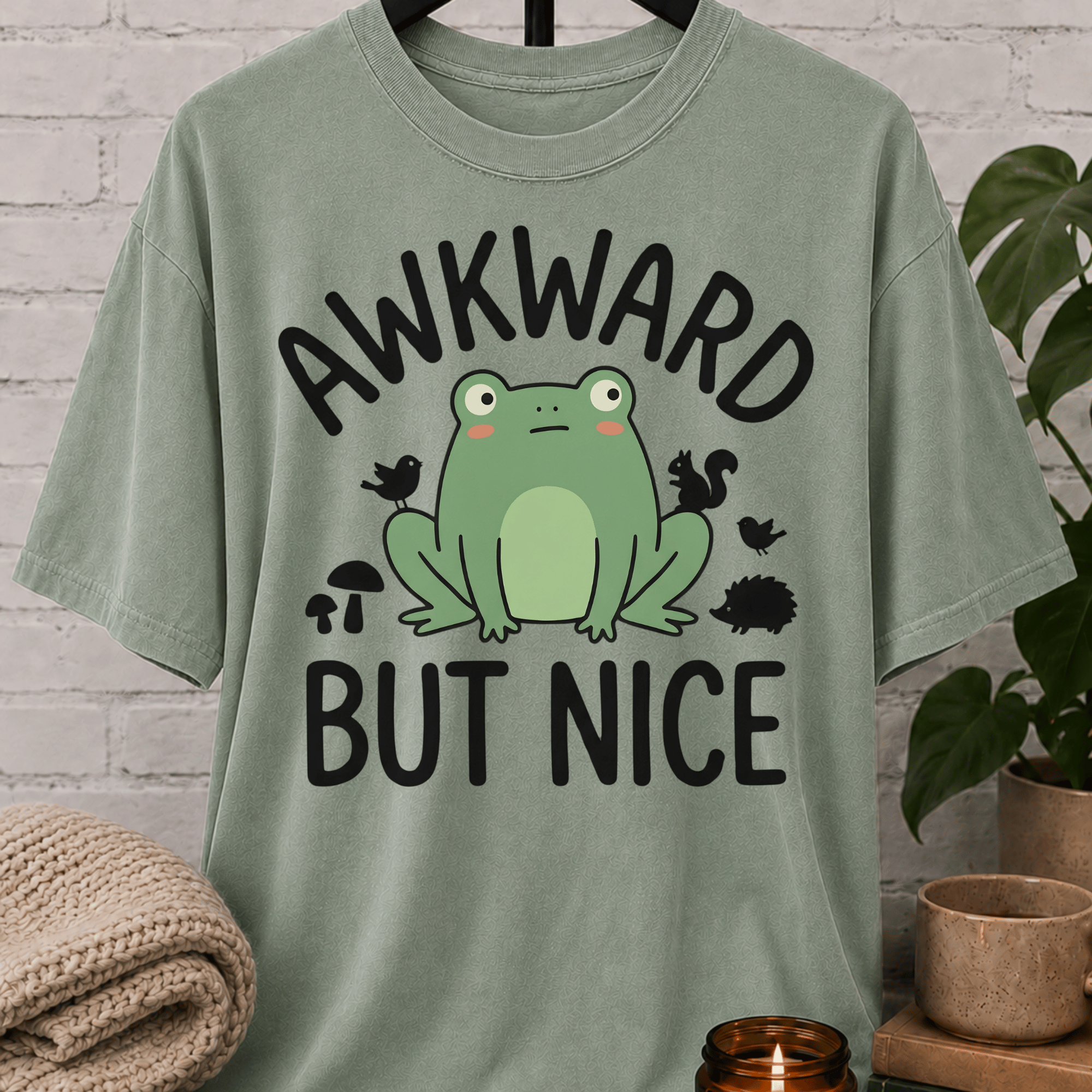 Awkward But Nice Frog T-Shirt
