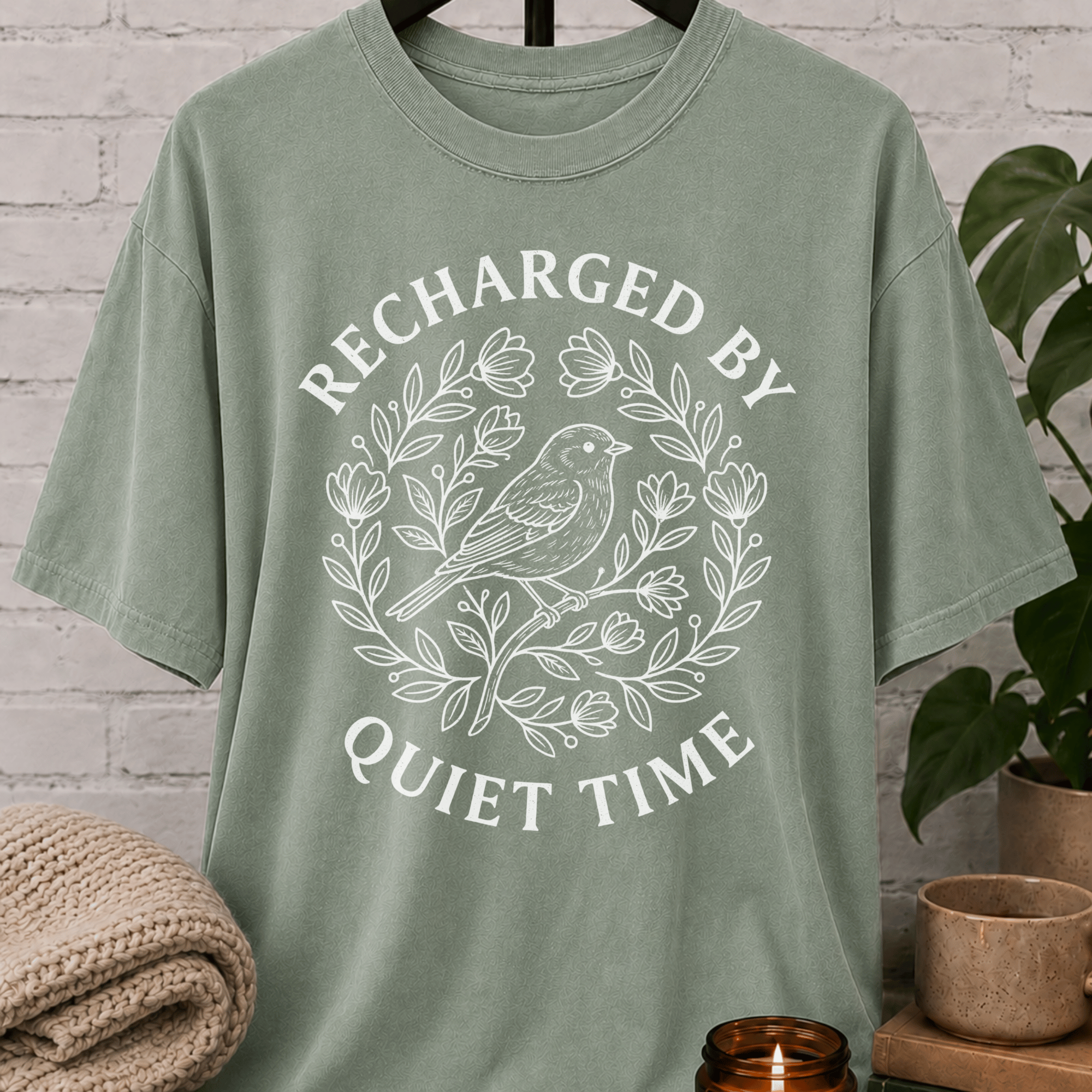 Recharged By Quiet Time T-Shirt