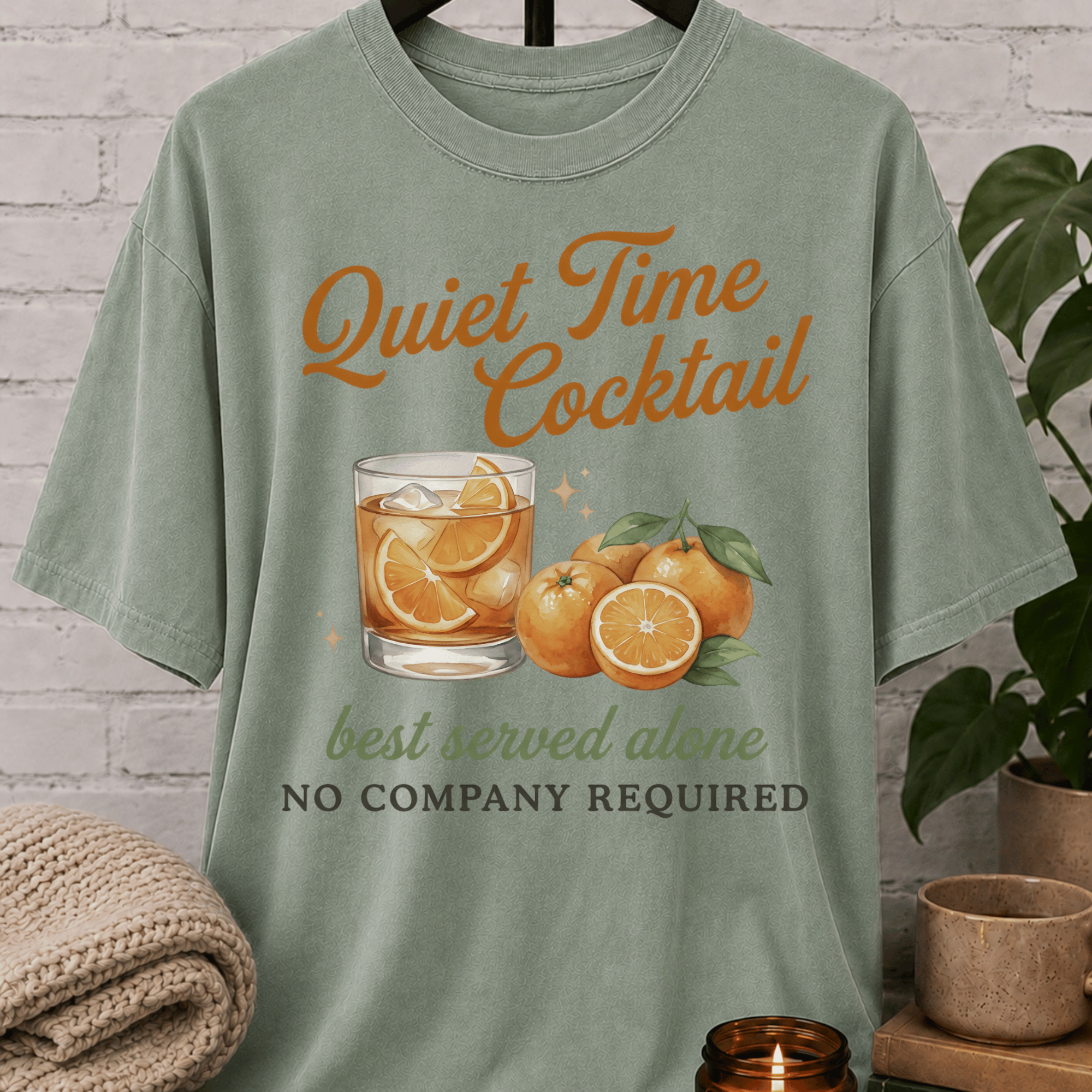 Quiet Time Cocktail T-Shirt