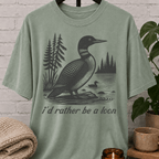 I'd Rather Be A Loon Duck T-Shirt