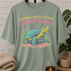 Avoidin' People Tortoise T-Shirt