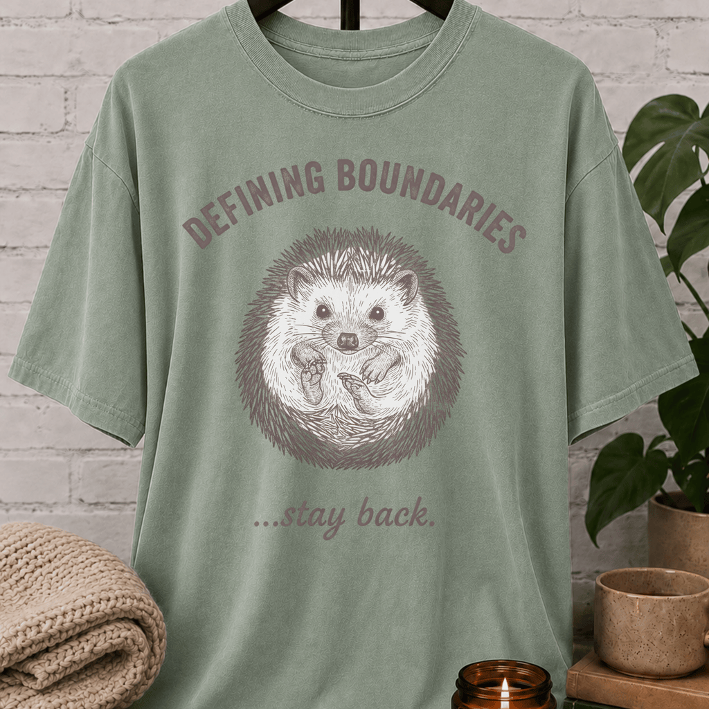Defining Boundaries Hedgehog T-Shirt