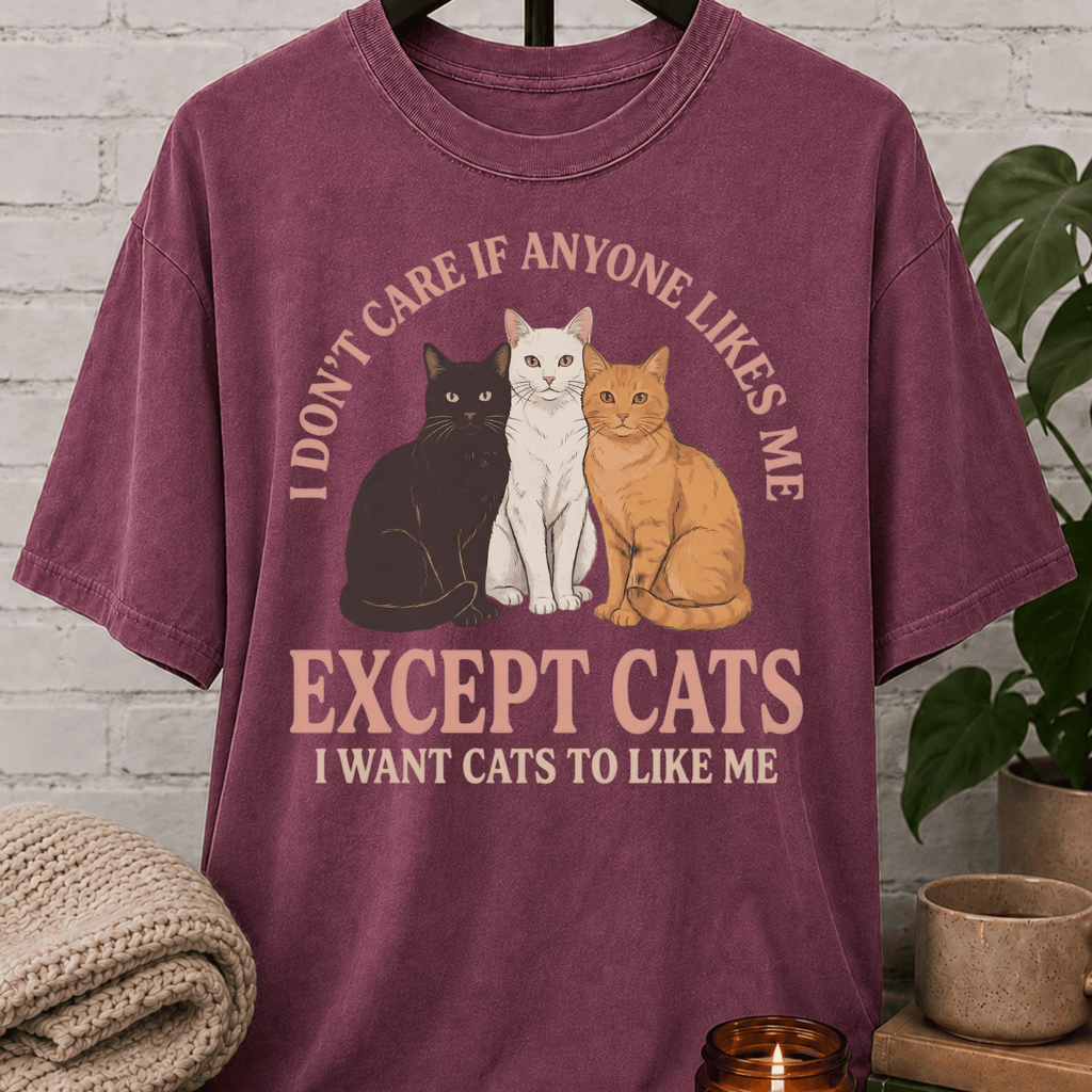 Except Cats T-Shirt
