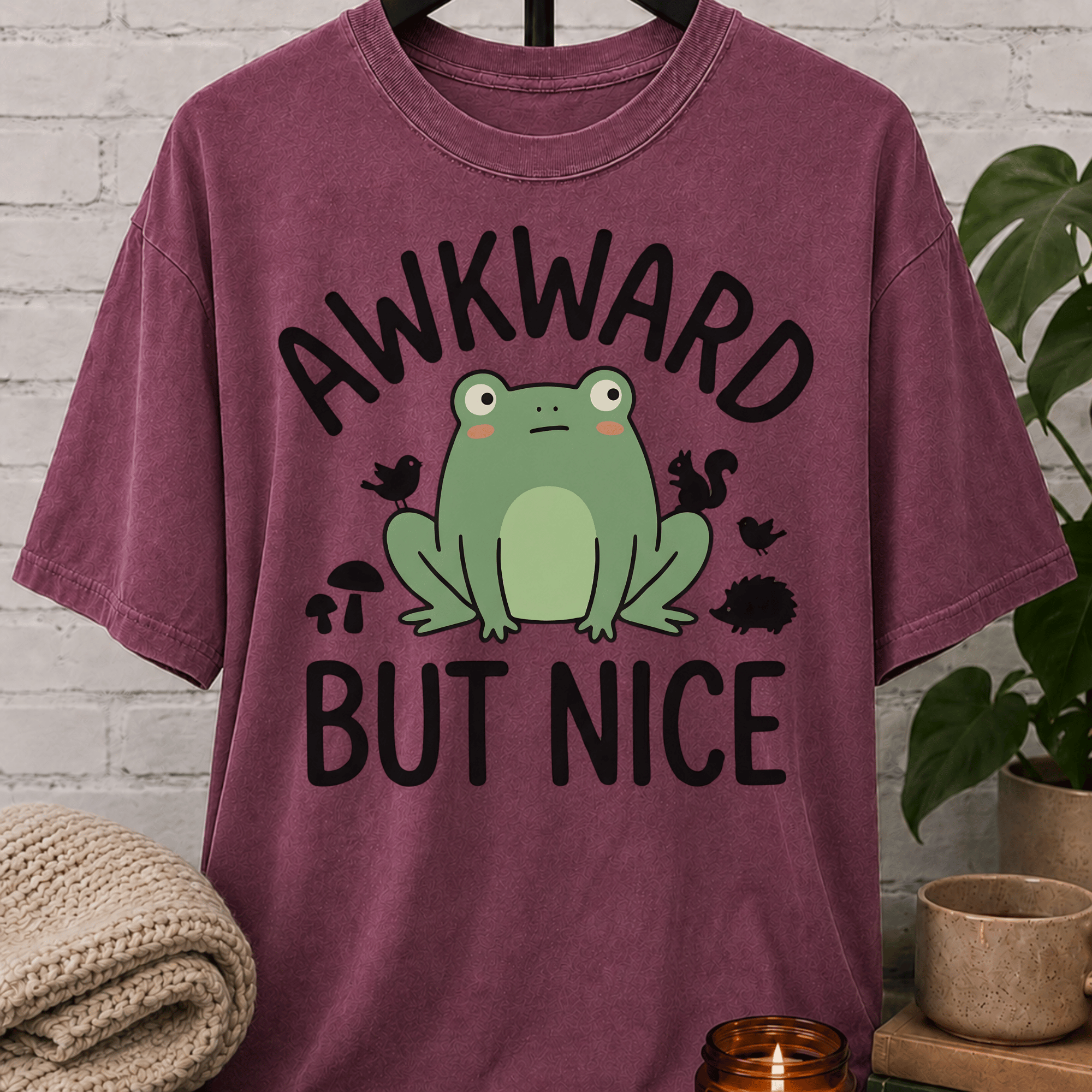 Awkward But Nice Frog T-Shirt