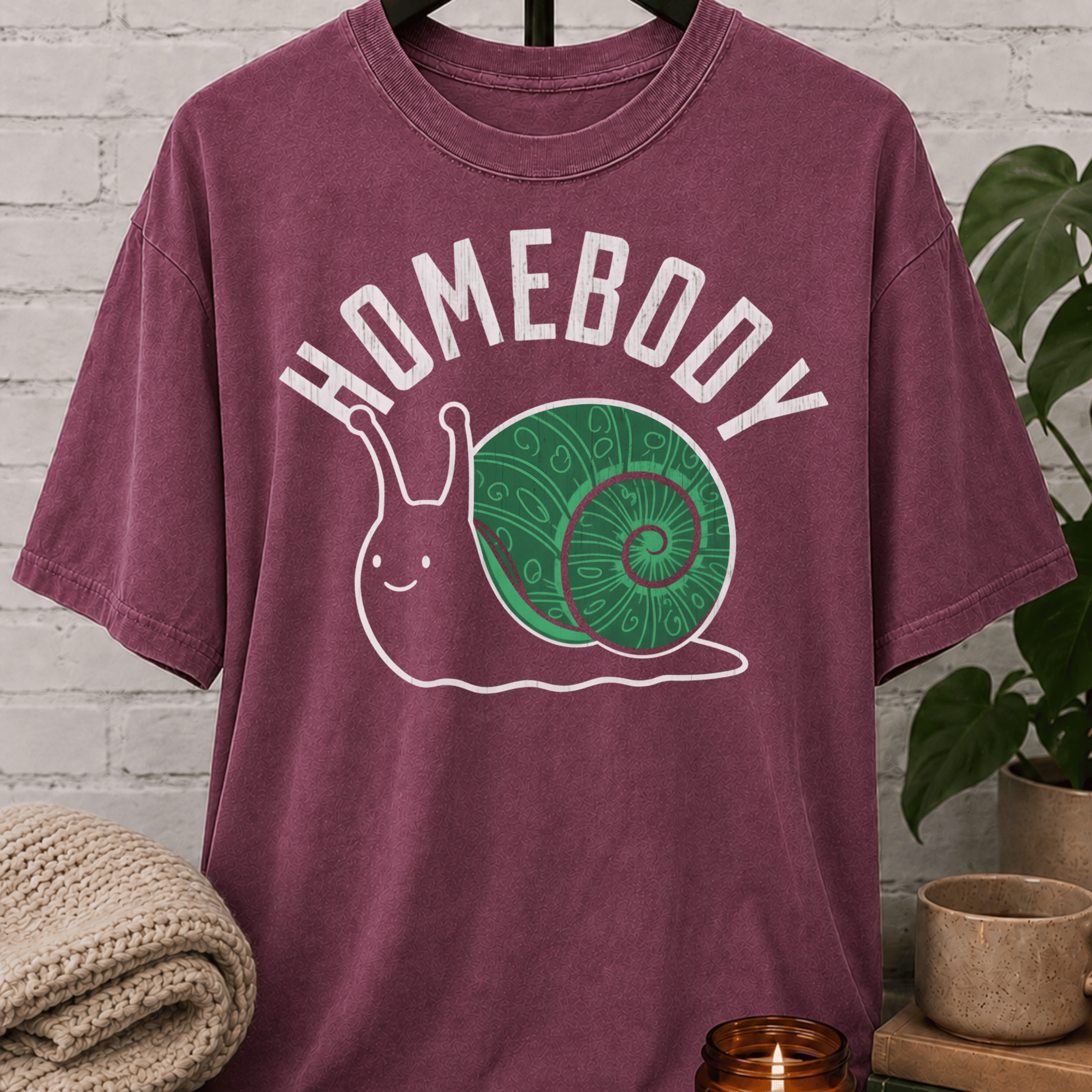 Homebody Snail T-Shirt