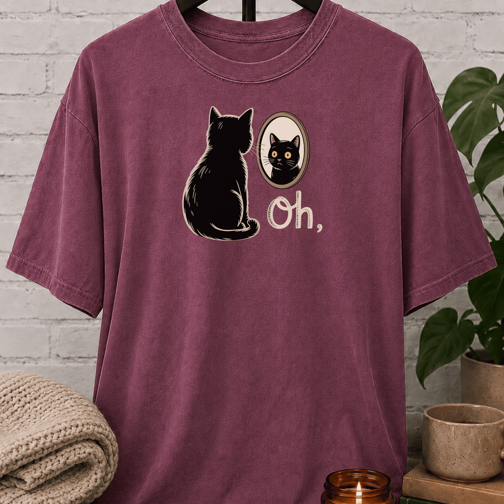 Cat In Mirror T-Shirt