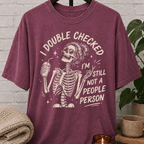 I Double Checked Skeleton T-Shirt