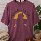 No Energy To Care T-Shirt