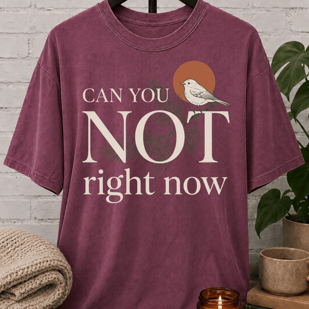 Can You Not Right Now Bird T-Shirt