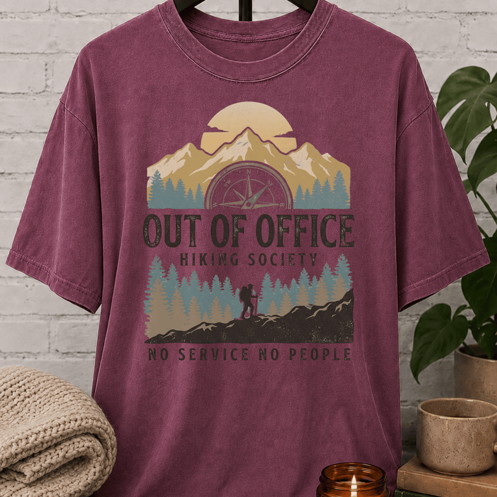 Out Of Office Hiking T-Shirt