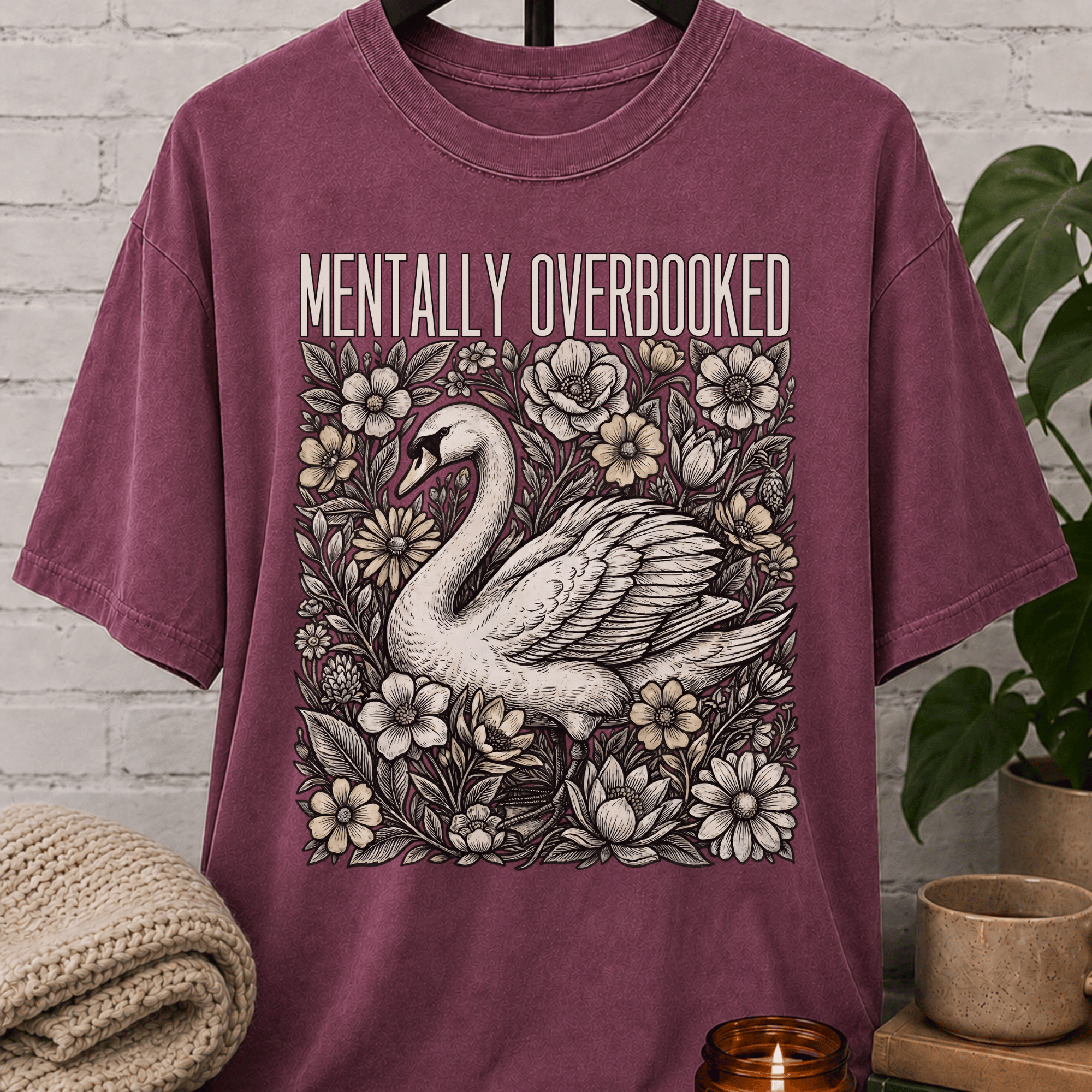 Mentally Overbooked Goose T-Shirt