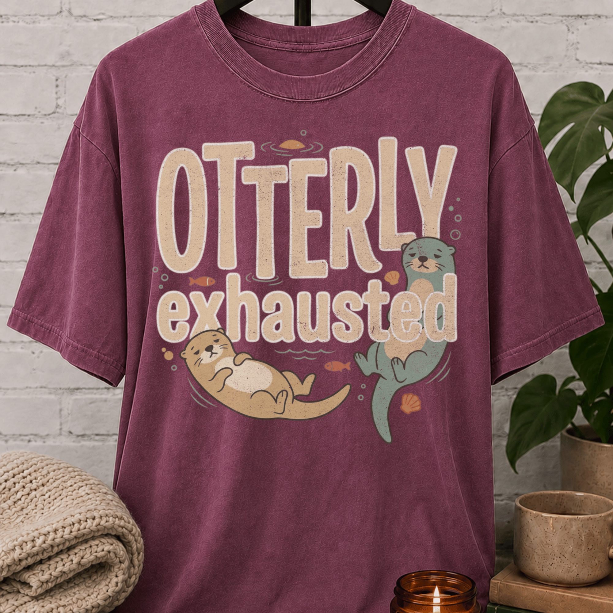Otterly Exhausted T-Shirt