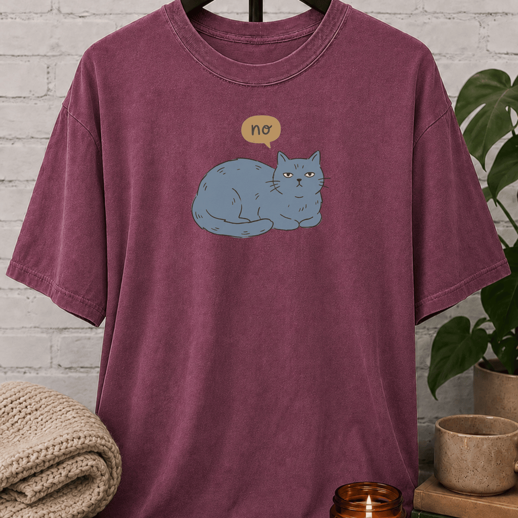 No Thought Bubble Cat T-Shirt