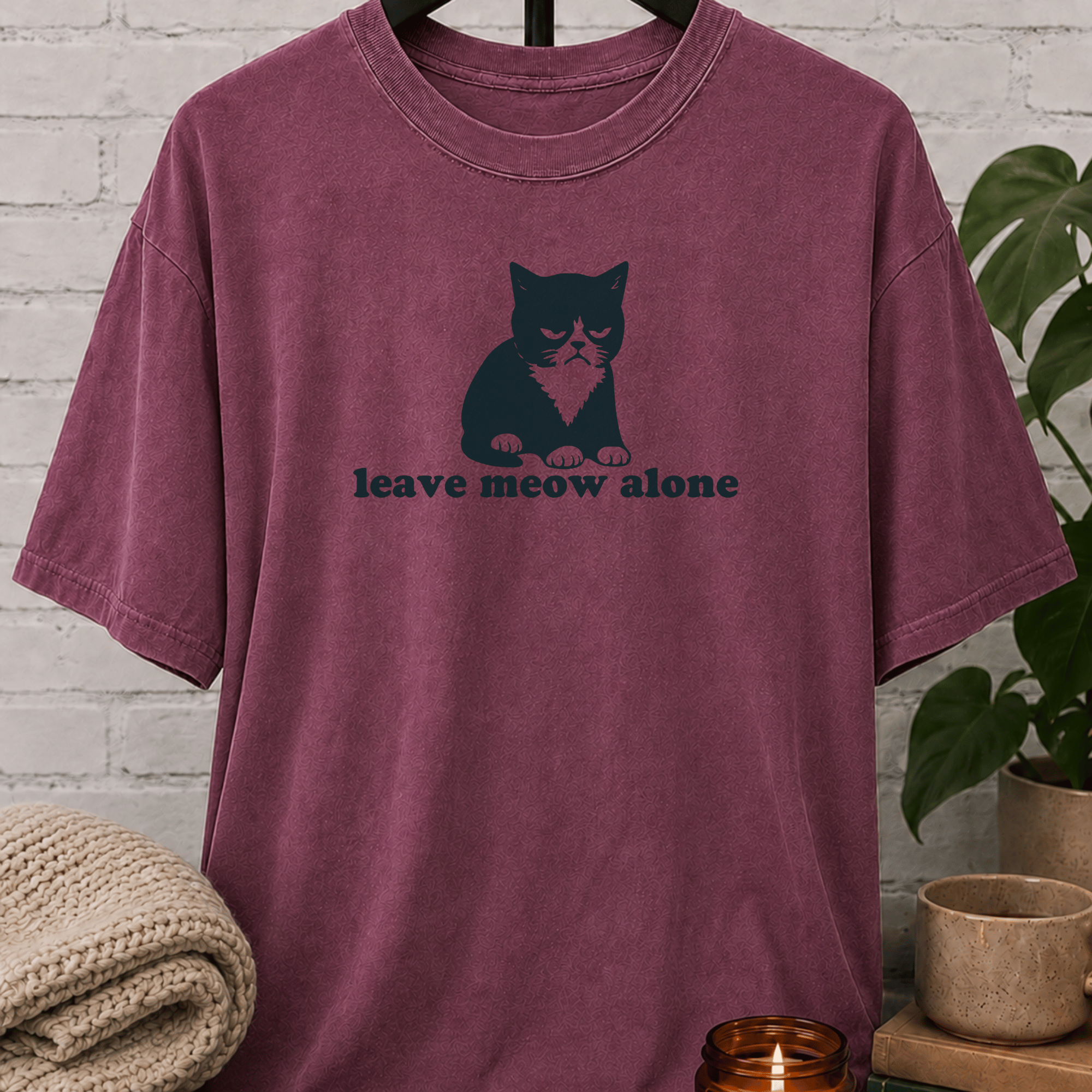 Leave Meow Alone Cat T-Shirt