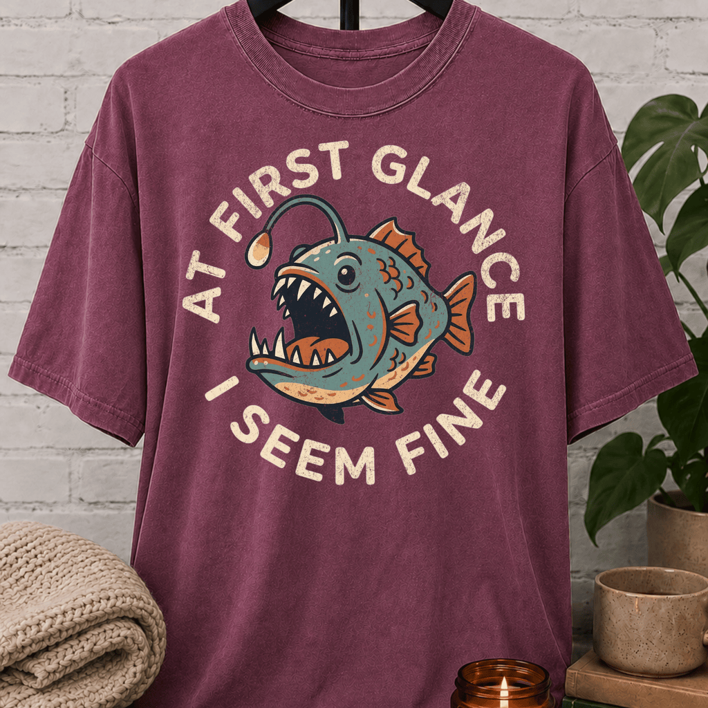 At First Glance Angler Fish T-Shirt