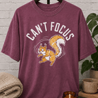Can't Focus Squirrel T-Shirt