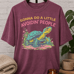 Avoidin' People Tortoise T-Shirt