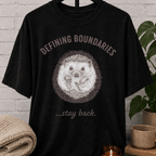 Defining Boundaries Hedgehog T-Shirt