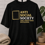 Anti-Social Society T-Shirt