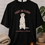 Fight or Flight Meerkat T-Shirt