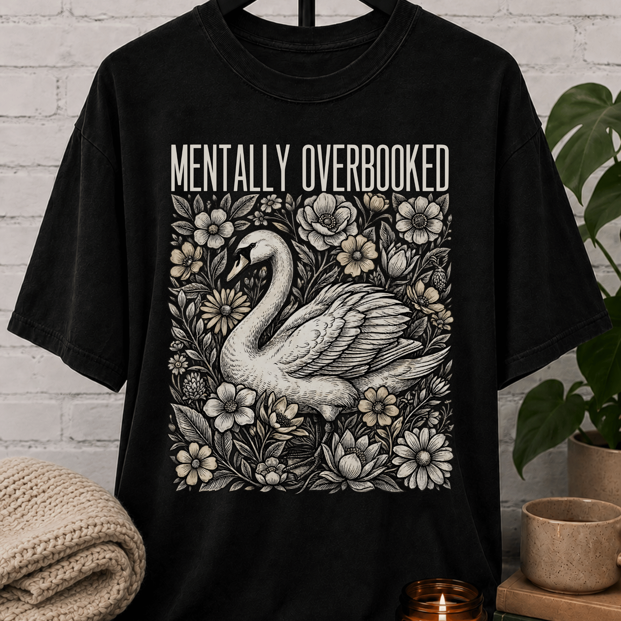 Mentally Overbooked Goose T-Shirt