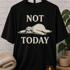 Not Today Sloth T-Shirt