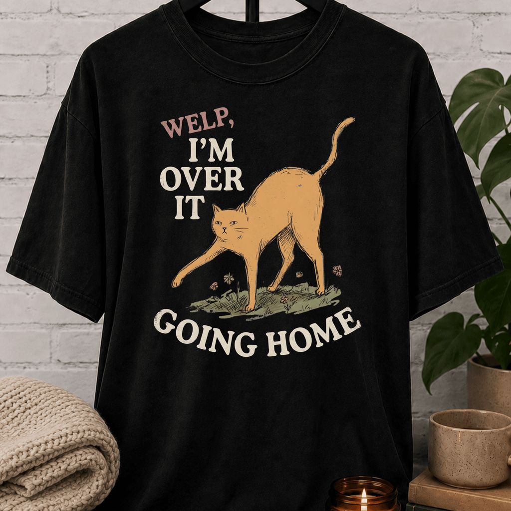 I'm Over It Cat T-Shirt