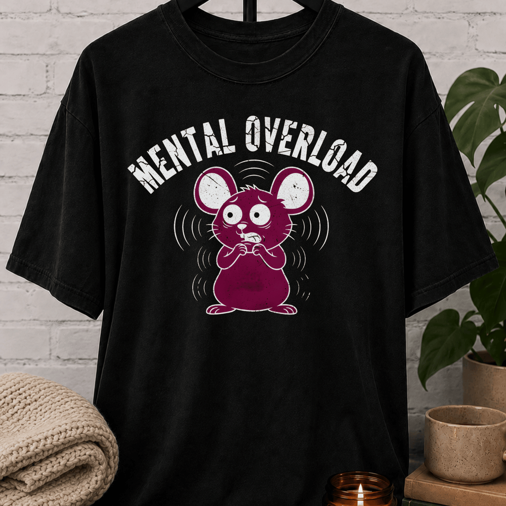 Mental Overload Mouse T-Shirt